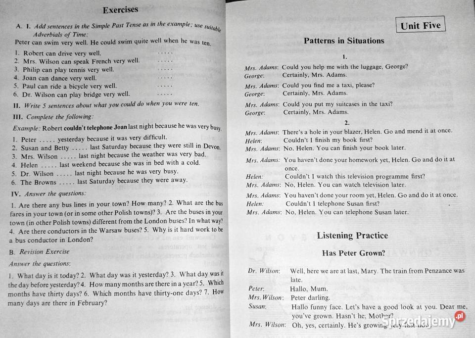 We learn english kl 2 Anna Zawadzka