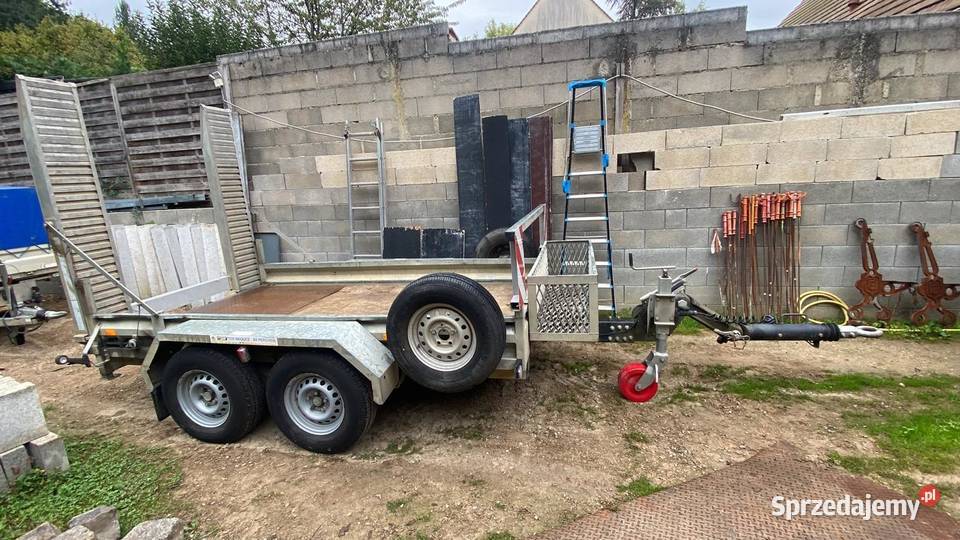 Przyczepa Laweta Do Przewozu Transportu Maszyn Tymowa