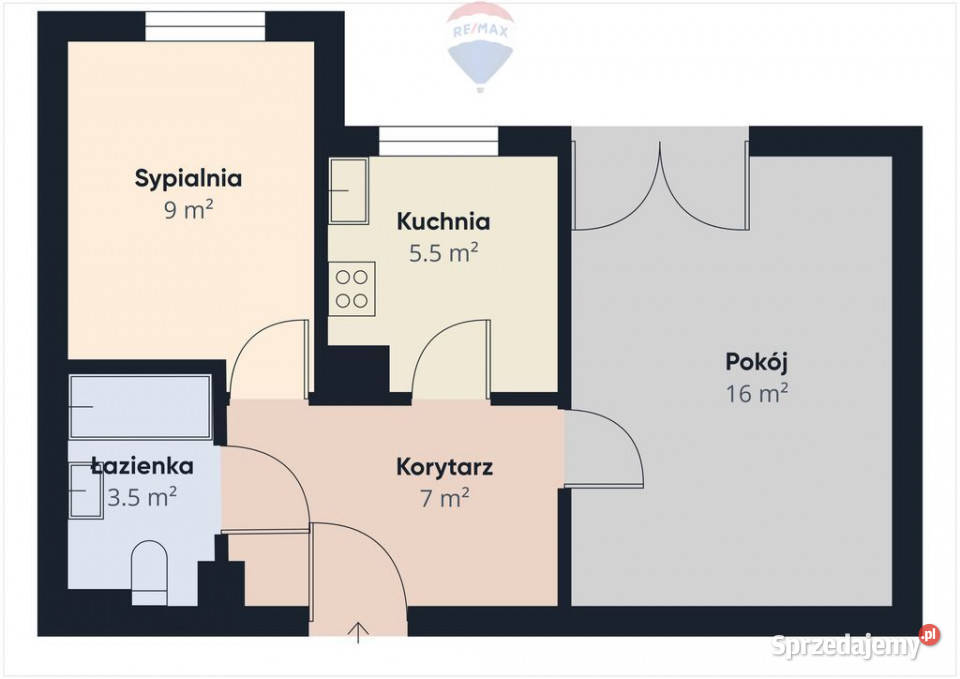 2 pokoje Grójec Kochanowskiego 15 mazowieckie