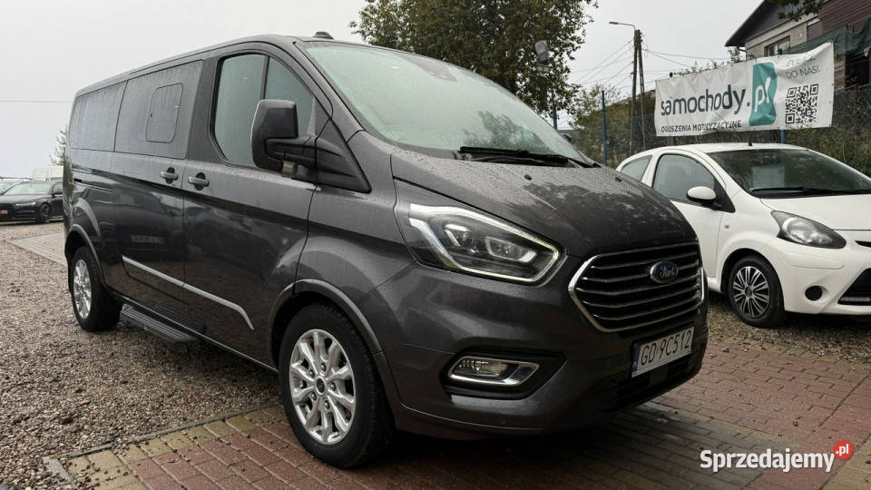Ford Tourneo Custom 20tdci 130 automat 9os Long światła LED Gdańsk