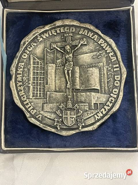 Medal pamiątkowy Jana Pawła II projekt Czesława Kraków