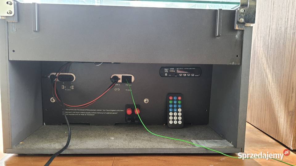 Centrum muzyczne z głośnikami Rumia sprzedam