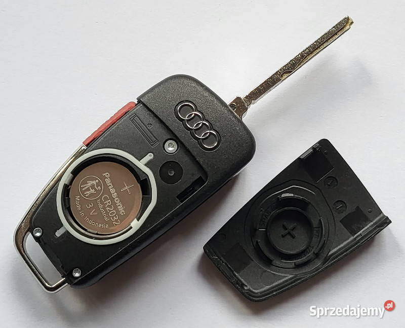 PILOT KLUCZYK AUDI OBUDOWA ORYGINALNY A1 A3 Q3 Poznań
