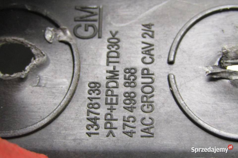 ŚLIZG MOCOWANIE ZDERZAKA LEWY TYŁ OPEL CROSSLAND