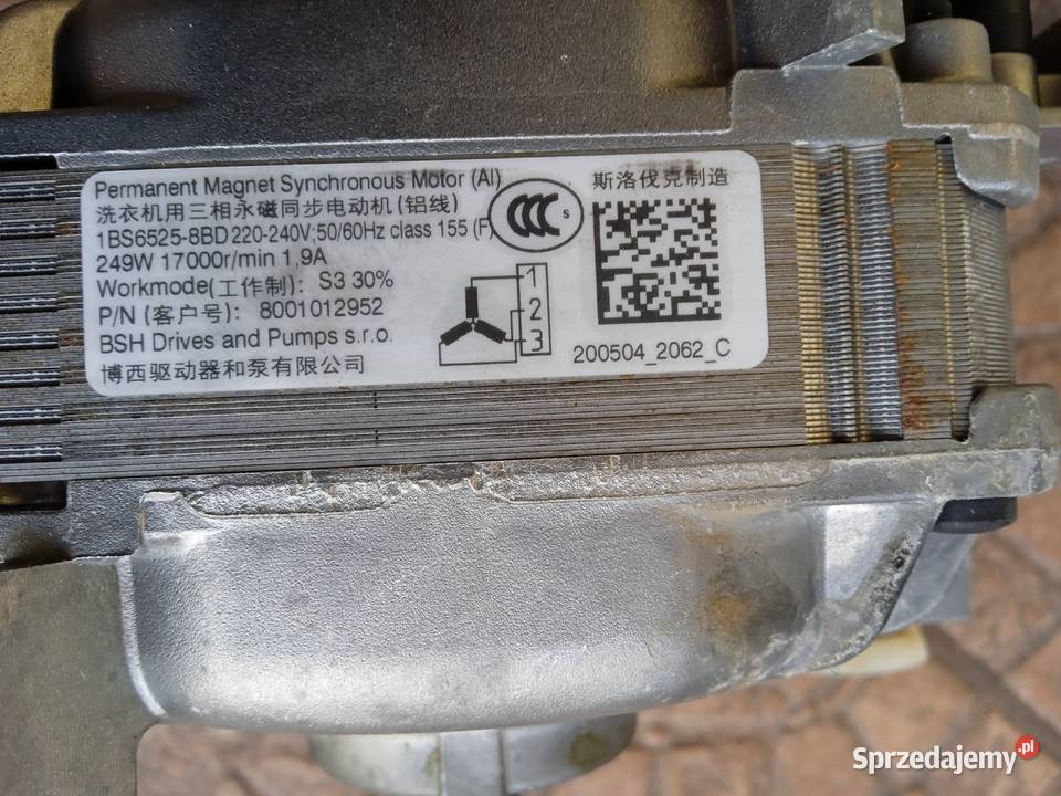 Pralka Bosch WLM68 WAJ2400KPL na części Łódź