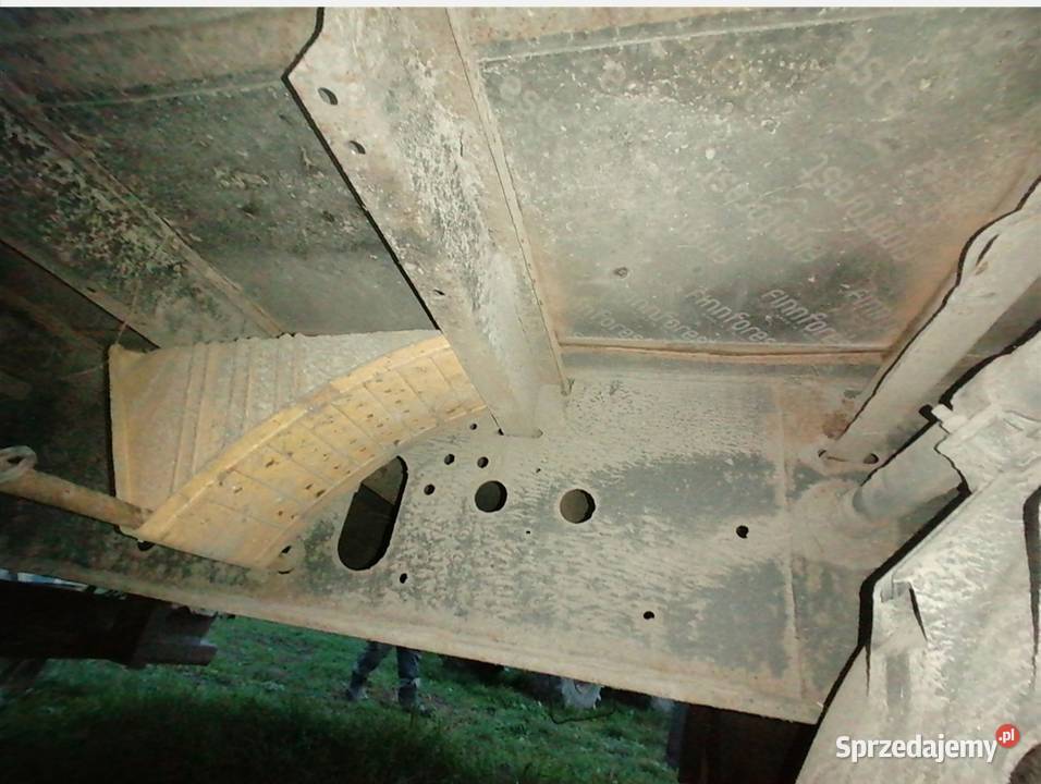 Naczepa z wózkiem Przyczepa do balotow wózek warmińsko-mazurskie Morąg sprzedam