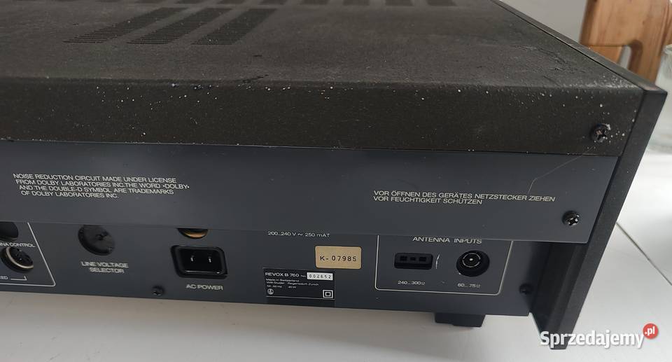 REVOX B760 ORYGINAŁ Audio