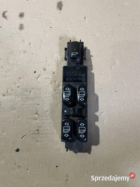 Panel przełącznik szyb A2208201010 mercedes s zachodniopomorskie Szczecin