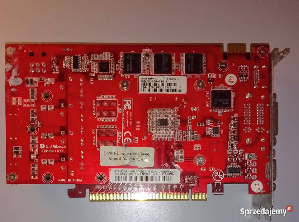 Karta Graficzna Nvidia GeForce GTS450 1GB wielkopolskie Poznań