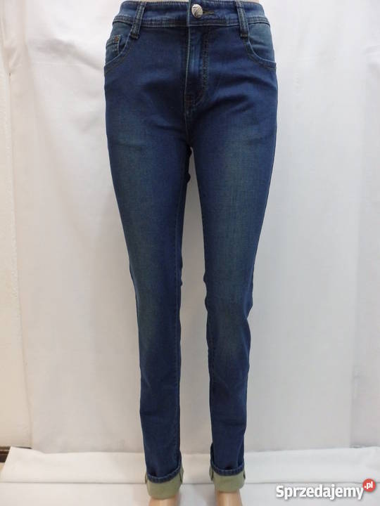SPODNIE DAMSKIE JEANS ROZMIAR 3846 Dżins  wielkopolskie Piła