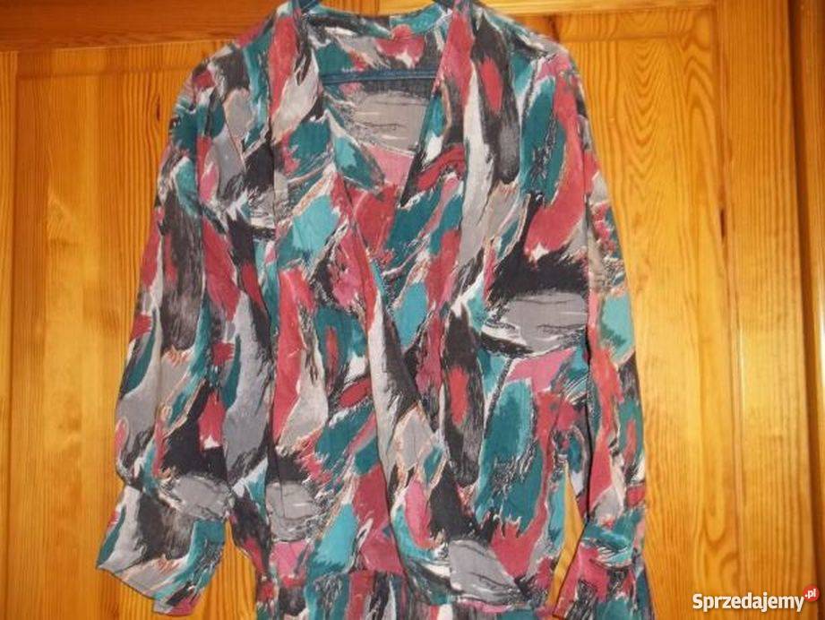 Sukienka kolorowa MCienka bawełna łódzkie Łódź