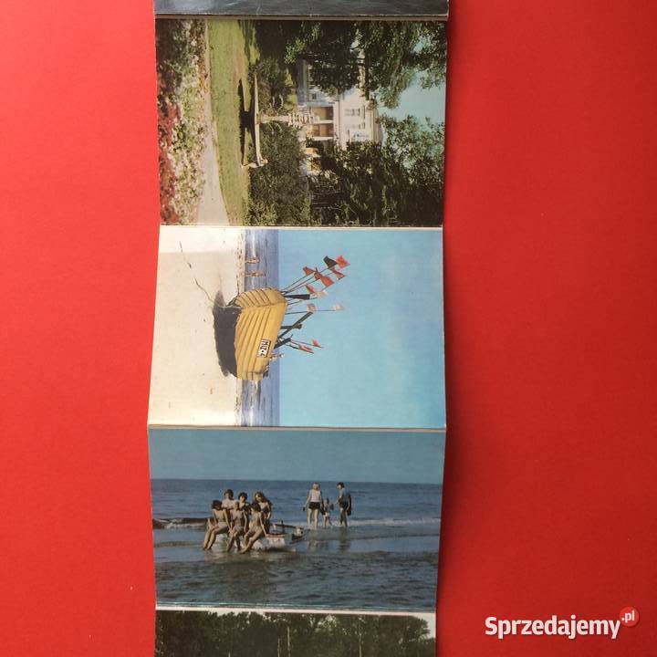 1568 Zestaw Widokówek Wybrzeże Szczecińskie Antykwariat Szczecin