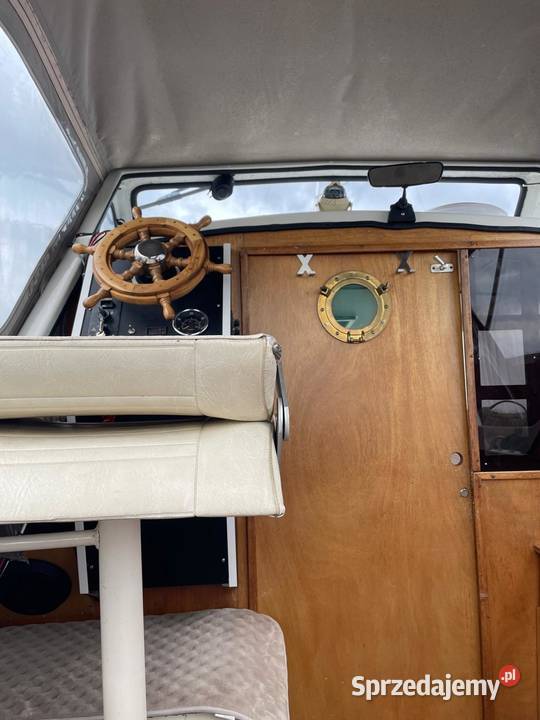 Łódź motorowa kabinowa houseboat warmińsko-mazurskie Ruciane-Nida