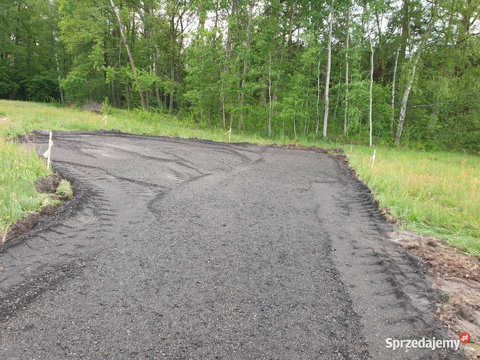 Szlaka żużel 25ton utwardzanie niwelacja terenu Nowa Sól
