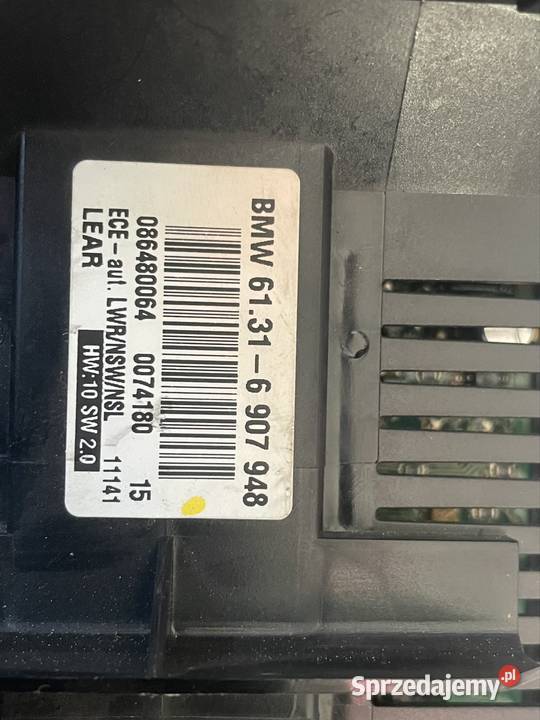 BMW E46 przełącznik włącznik świateł BMW 6131 6 Stany