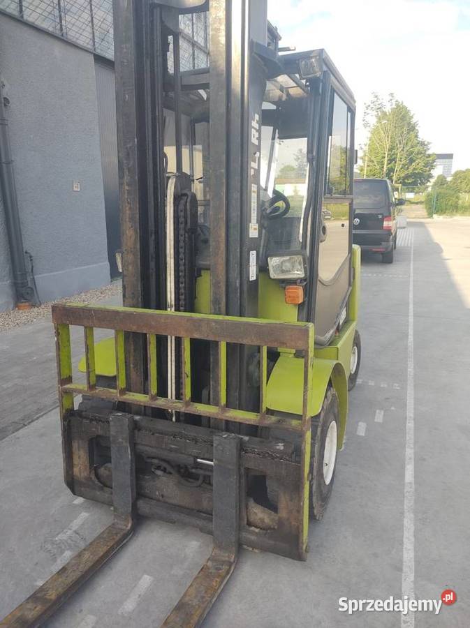 Clark CGP25 triplex wolny skok wózek widłowy Kaliska