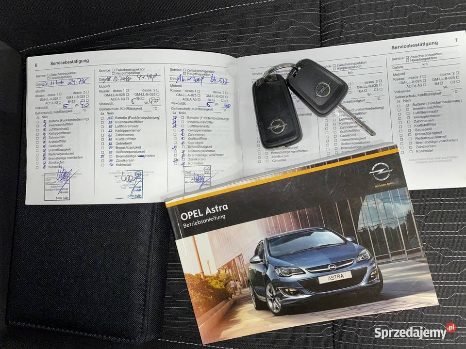 Opel Astra J Lift 14B 16V Astra Sokołów Małopolski