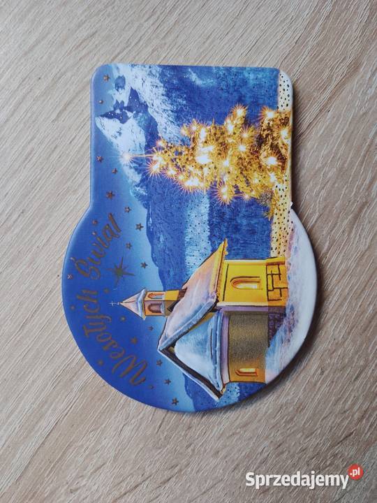 Magnes Wesołych Świąt Bożego Narodzenia Magnesy Chrzanów