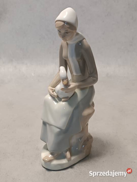CASADES Porcelanowa Figurka Dziewczynka z gęsią Zakopane