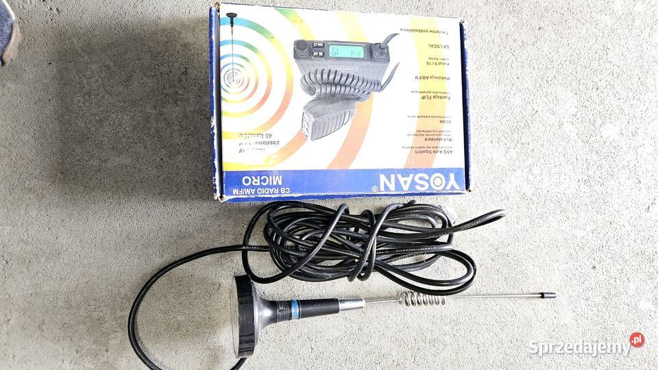Cb radio Yosa Micro nowy Antena President