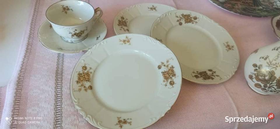 Filiżanka z talerzykiem do małej kawki Schnawald Porcelana i szkło Gdańsk