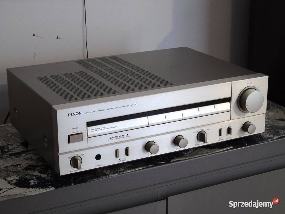 Wzmacniacz Denon PMA520 srebrny świetne stereo Jasło