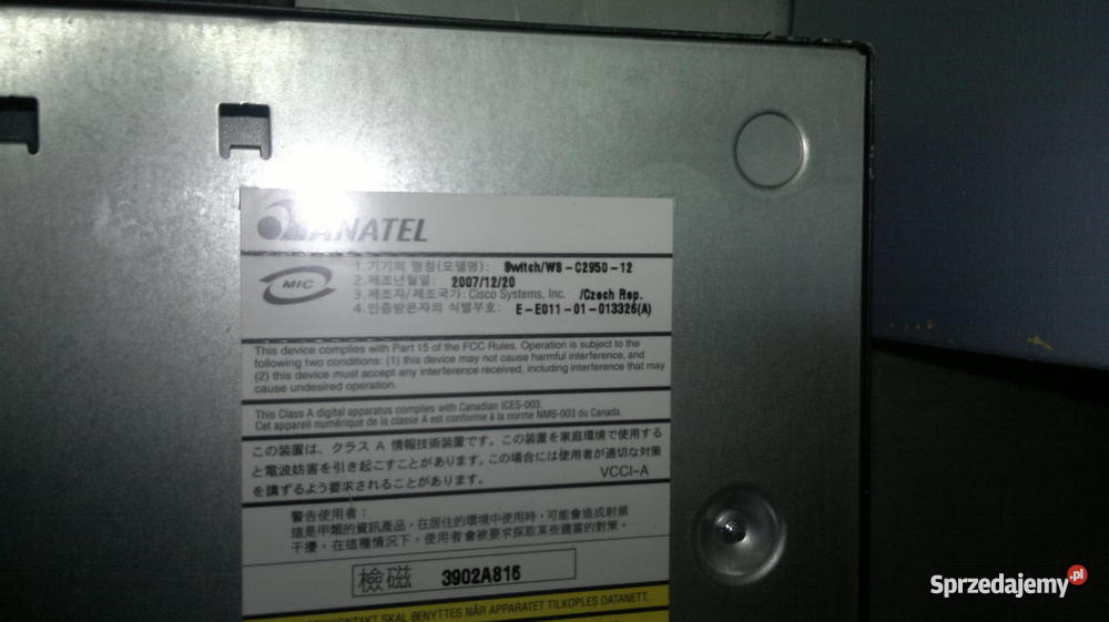 Cisco Catalyst 2950 SWITCH WS C295012 Kraków