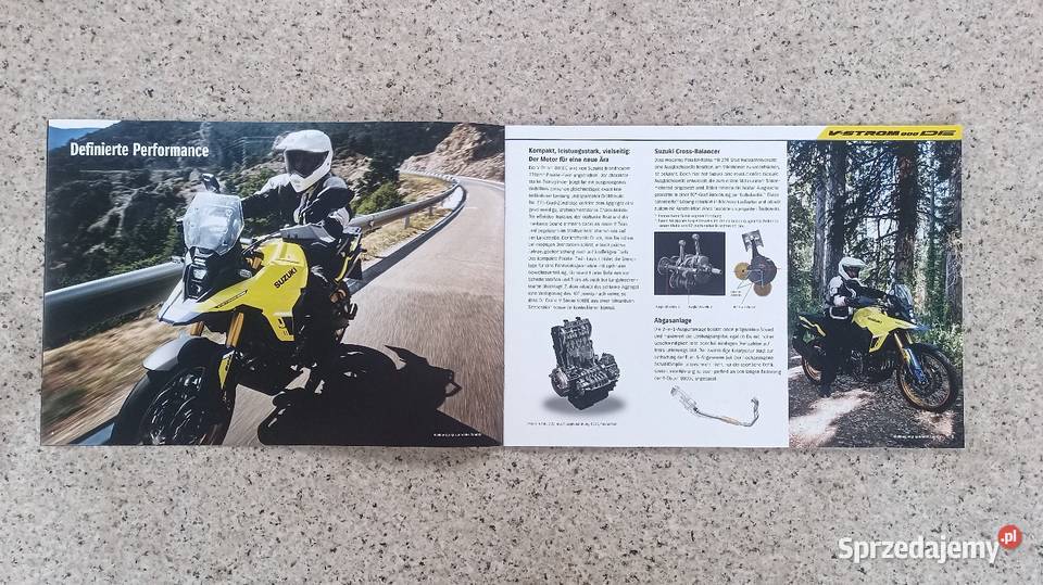 SUZUKI VStrom 800 DE Prospekt Pozostałe Bytom sprzedam