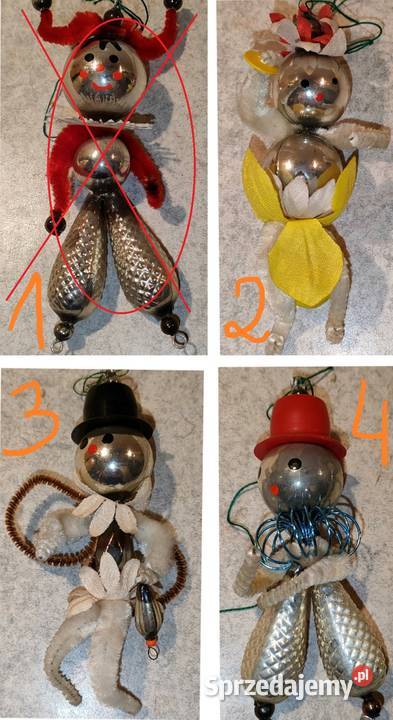 Bombki choinkowe pajacyki zawieszki choinkowe Bielsko-Biała