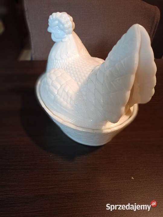 Szklana kura bomboniera Łódź