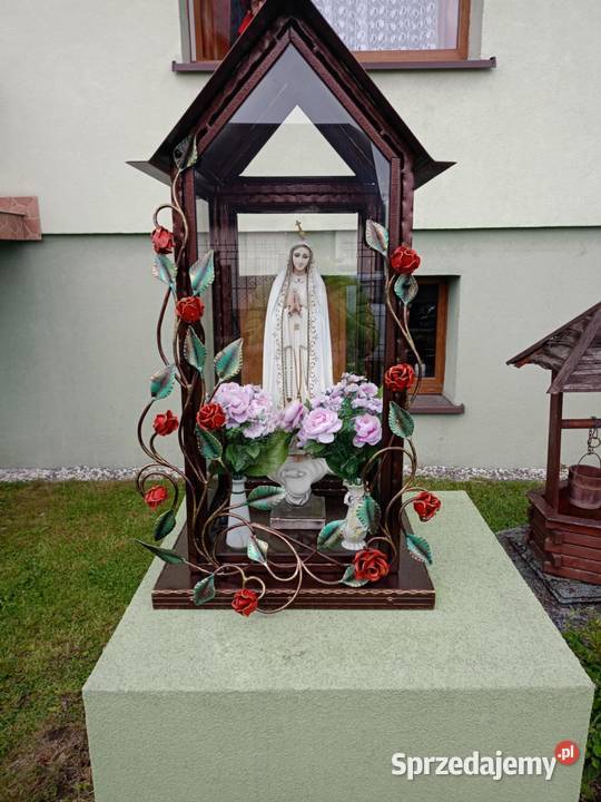 Kapliczka metalowa kapliczki przydrożne Łężyny