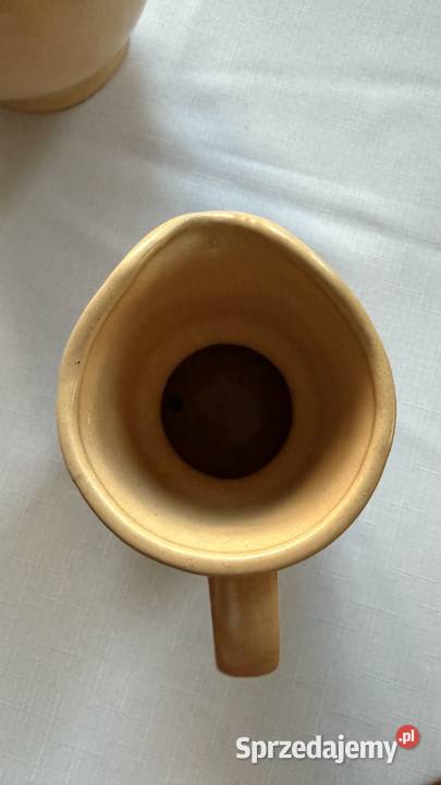 2 dzbanki ceramiczne vintage z Boleslawca Lublin