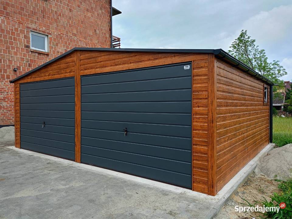 Garaż PREMIUM 7x6 drewnopodobny Producent 274zł/m2 podkarpackie Rzeszów sprzedam