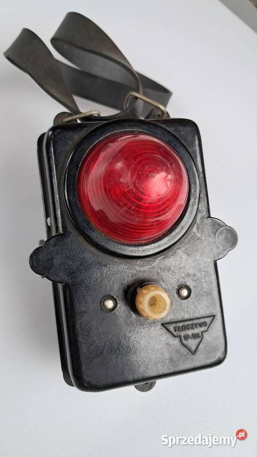 Stara LatarkaLampka Sygnalizacyjna Konna PRL Świecie