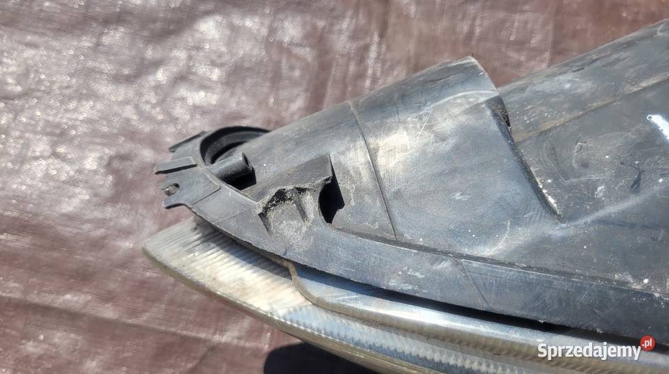 LAMPA LEWY PRZÓD REFLEKTOR LEWY FIAT GRANDE osobowe śląskie Ruda Śląska