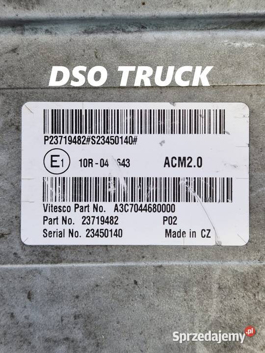 23719482 Sterownik Adblue VOLVO FH 4 EURO 6