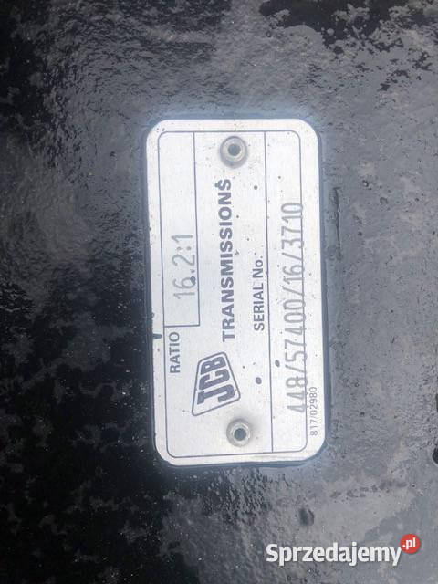 JCB 3cx Most Napędowy Przedni CZĘŚCI Jastrzębniki sprzedam
