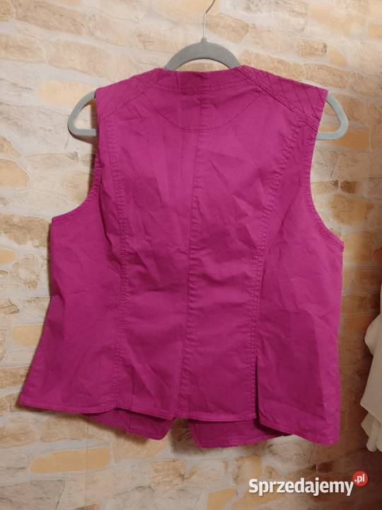 42XL Bonita Ekskluzywna różowa fuksja kamizelka Kraków