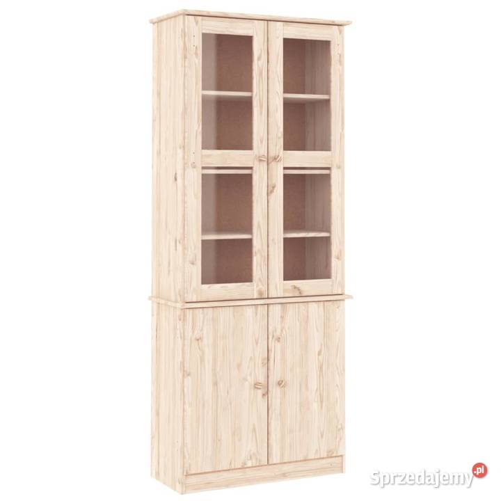 vidaXL Witryna ALTA 77x35x1865 lite drewno Warszawa