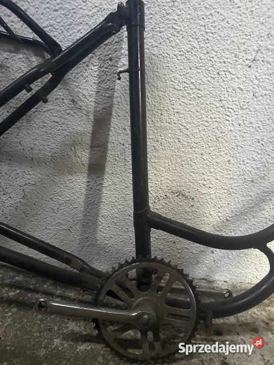 Stalową ramę rowerową miejskiego Gliwice