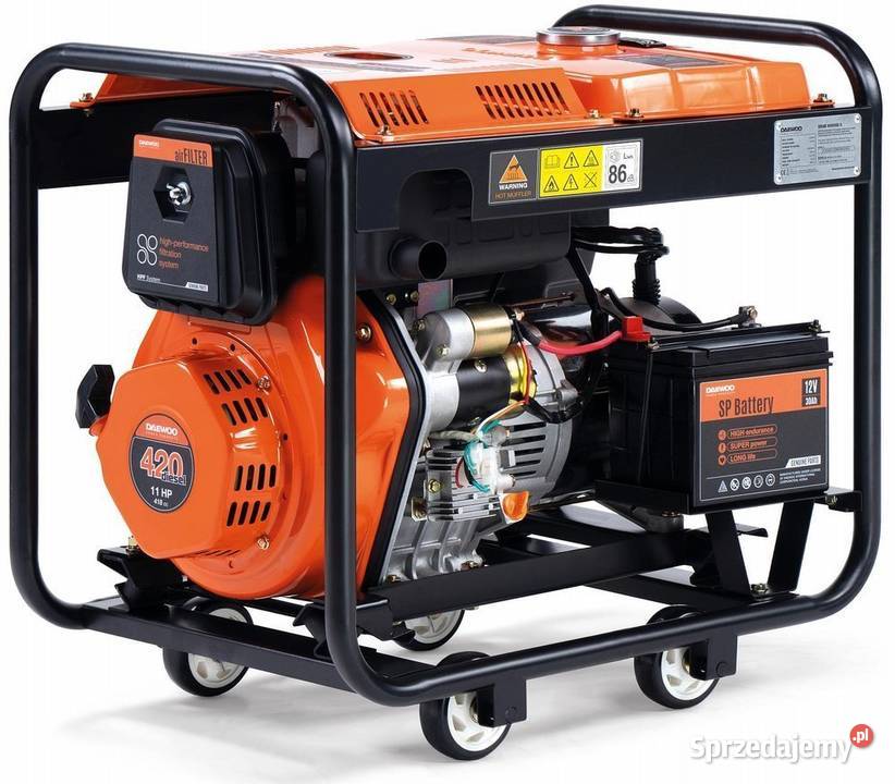 DAEWOO DDAE 6000XE3 DIESEL AGREGAT GENERATOR Agregaty prądotwórcze Opalenica