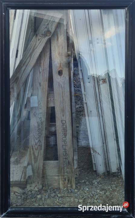 OKNA KacprzaK Witryna 80X133 FIX Używany PCV Siedlce