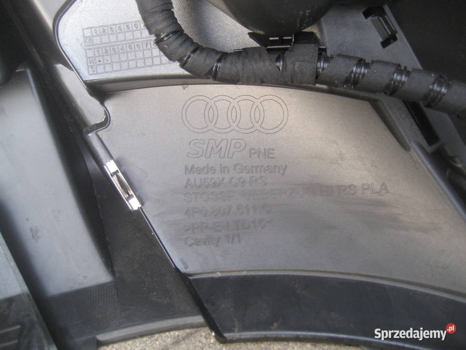 audi a6 c9 rs6 26r zderzak tył 6xpdc 4p0807511c wielkopolskie