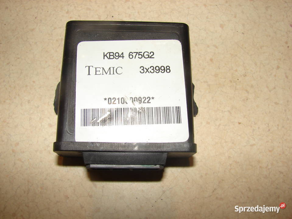 Moduł immobilizera Mazda TEMIC KB94 675G2 osobowe pomorskie Starogard Gdański sprzedam