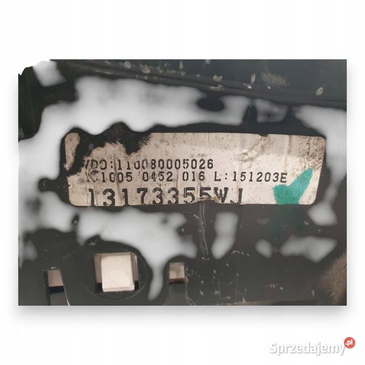 LICZNIK ZEGARY 13173355 WJ Opel Corsa C 13 CDTI lubelskie Chełm sprzedam