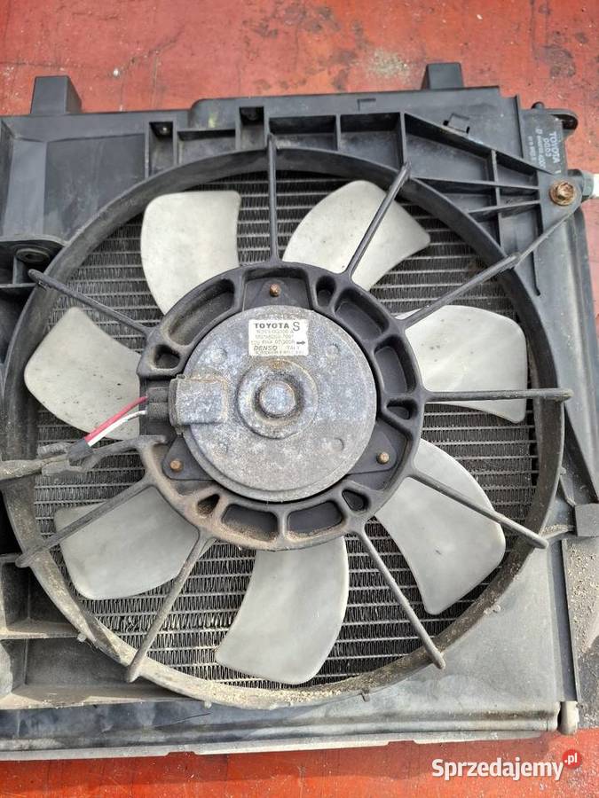 Chłodnica wody wentylatory czujnik temperatury