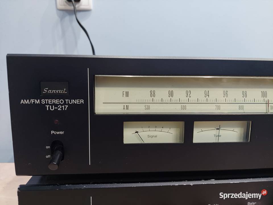 Sansui AU217 Amplifier and Sansui TU217 AMFM Łapy