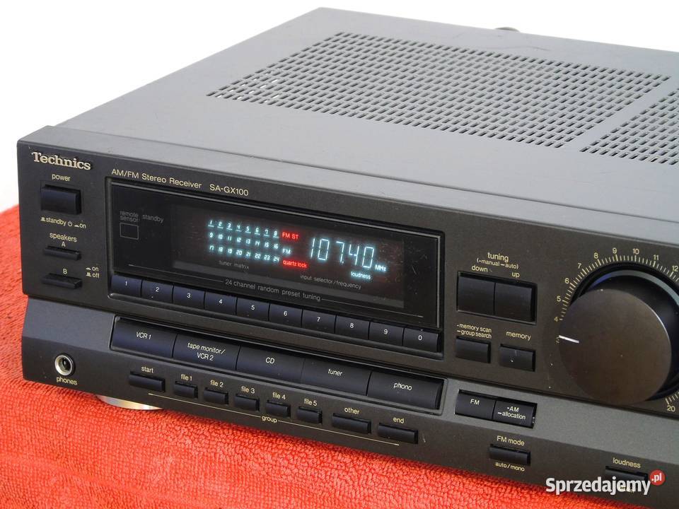 Amplituner Technics SAGX 100 sprawny 265 wat podkarpackie