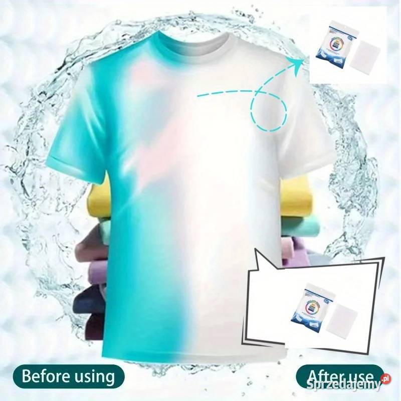 Chusteczki Do Prania Wyłapujące Kolor 50 Ochrona Środki do prania mazowieckie Płock