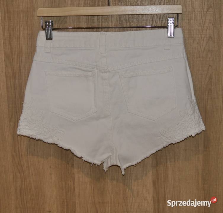 Denim Co spodenki hafty przetarcia 36 S
